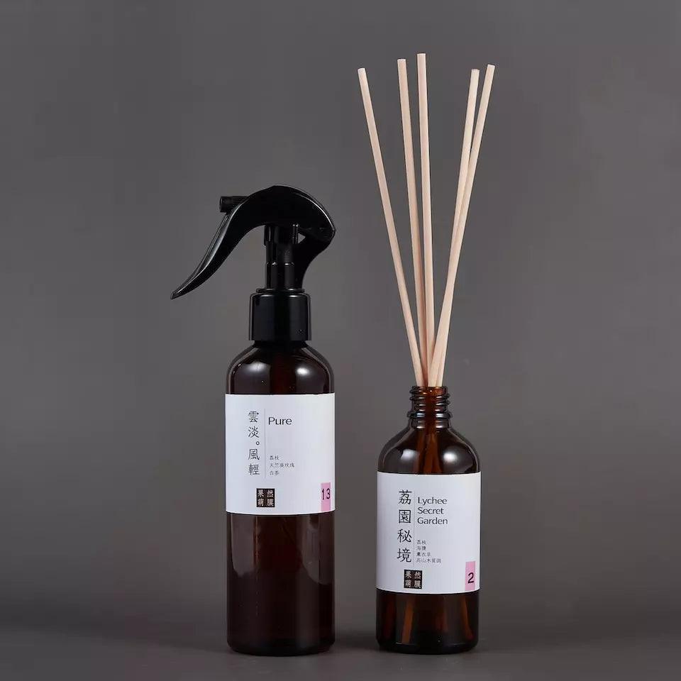 13_雲淡。風輕|Pure 手作織品_5ml_試管室內空間精油噴霧 - 果然萌膜